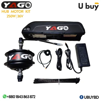 YAGO Smart Electric Cycle Conversion Hub Motor Kit Set (250W | 36V)